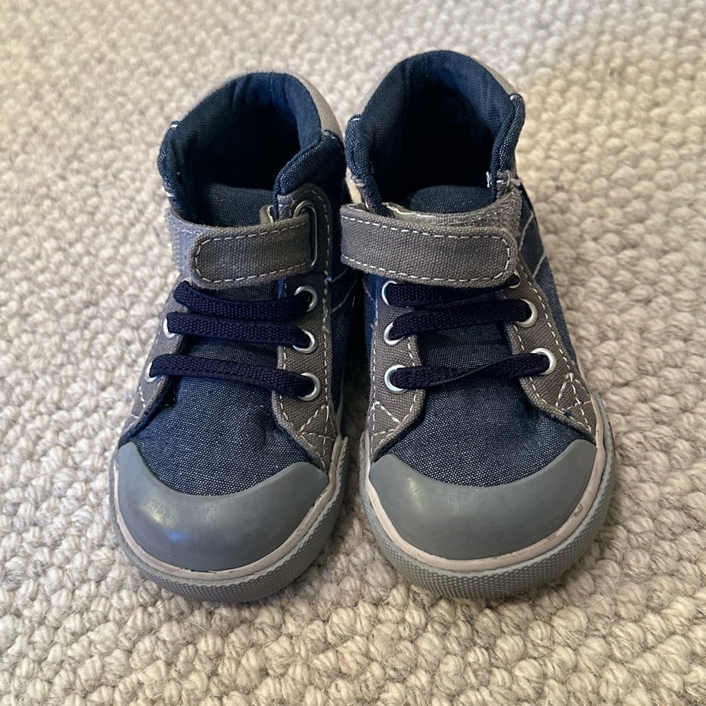 See Kai Run Canvas High Tops